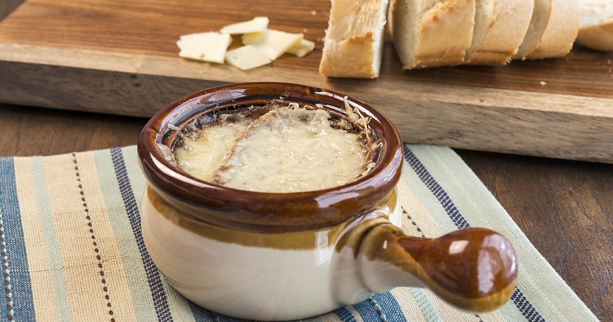 Kaj jesti s francosko čebulo juho