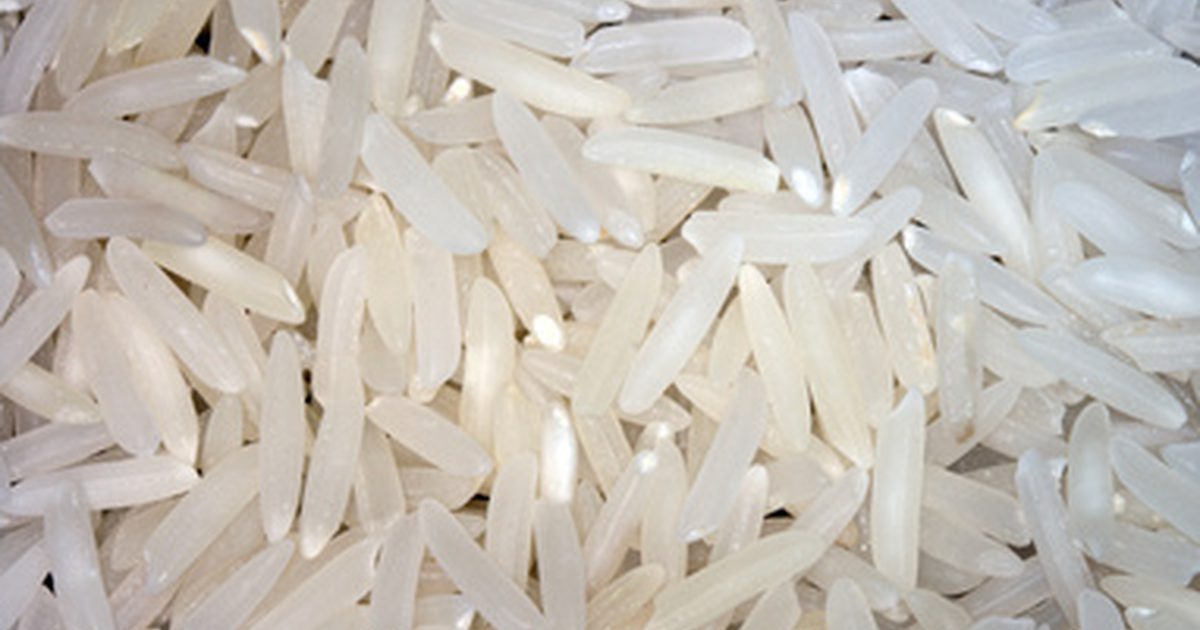 Podatki o prehranjevanju belega riža