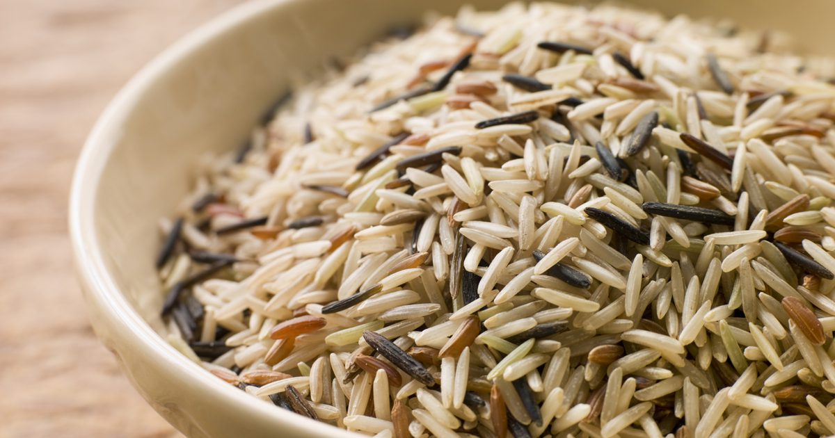 जंगली चावल पोषण सूचना