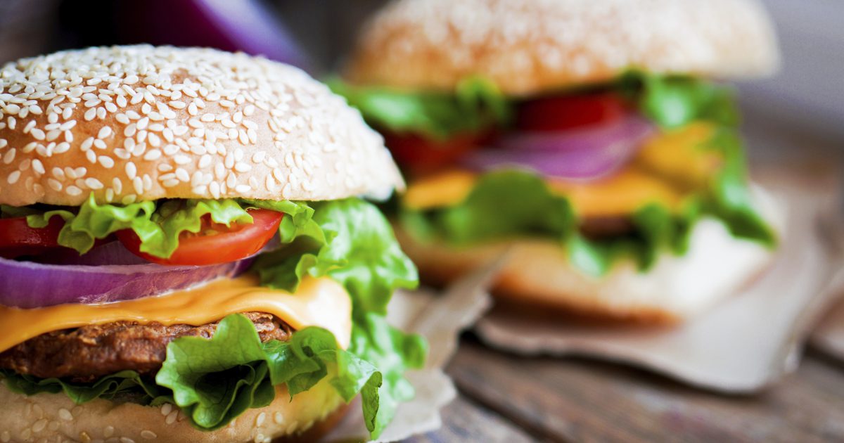 Bo jedel burger ubil načrt prehrane?