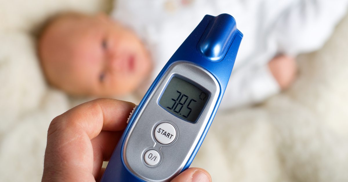 Kan gas give en spædbarn en feber?