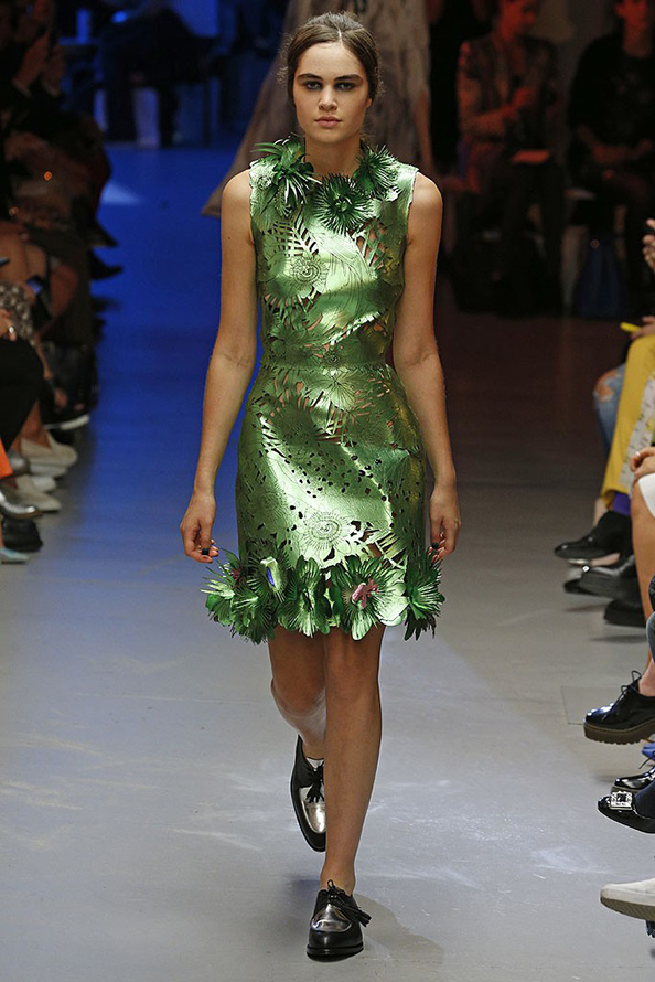 Nejkrásnější zelené šaty 2015