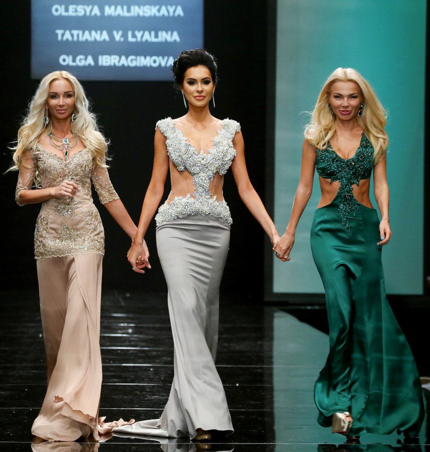 Suknie wieczorowe z kolekcji rosyjskich projektantów