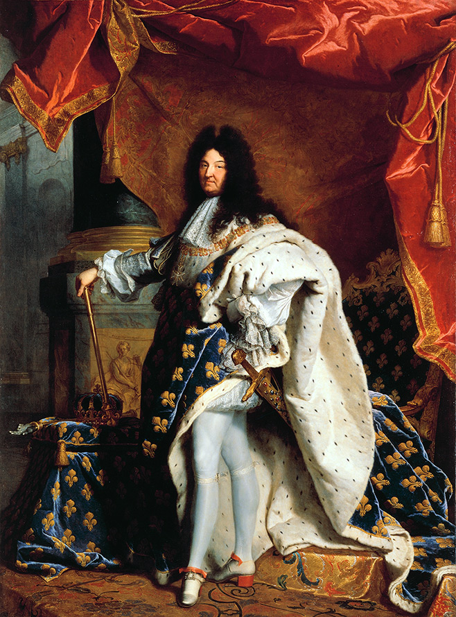Барокови прически от времето на Луи XIV