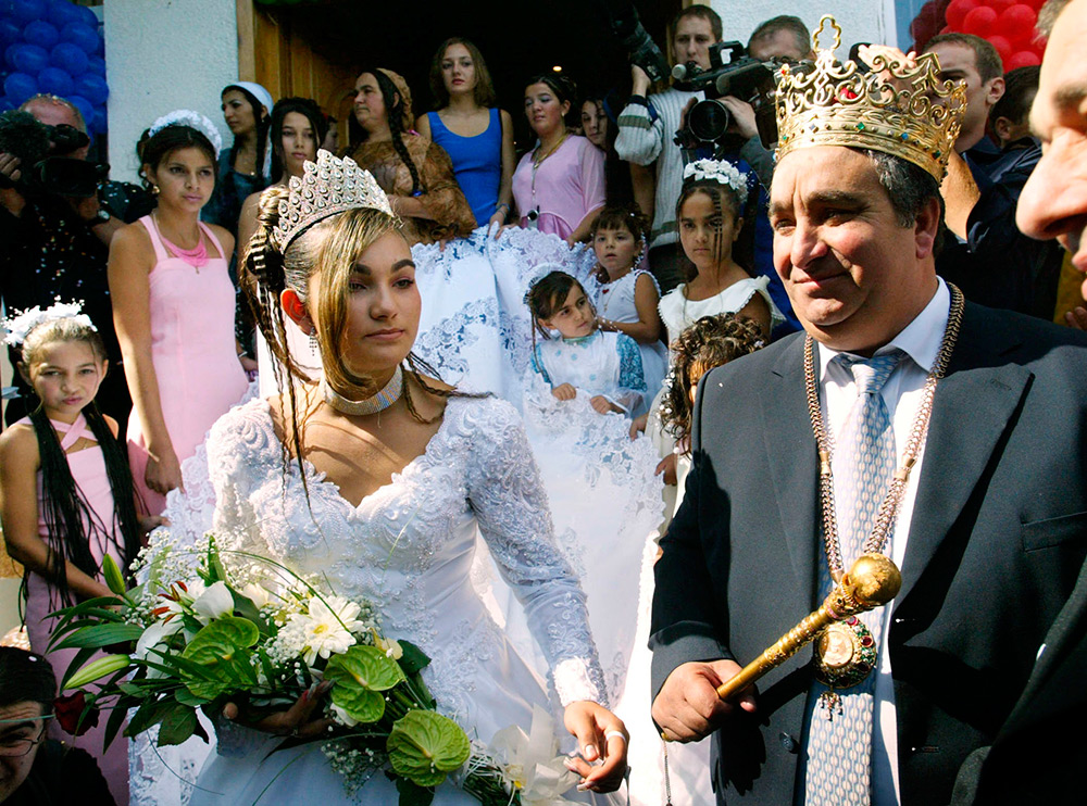 Богатые цыганские свадьбы - фотографии, история и традиции