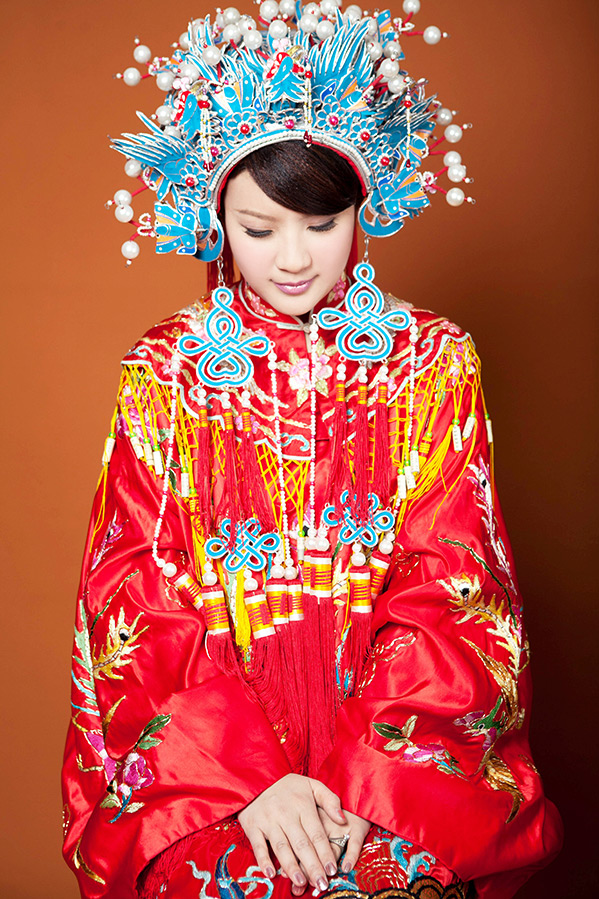 Poroka obleke in tradicije na Kitajskem