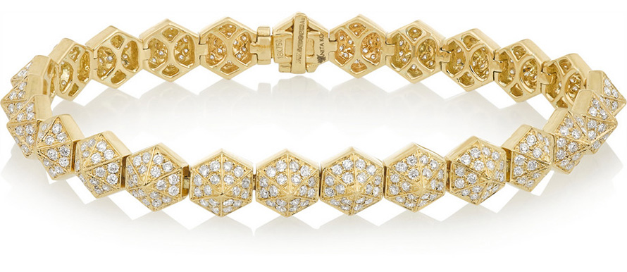 Šperky 2015 - módní zlaté náramky