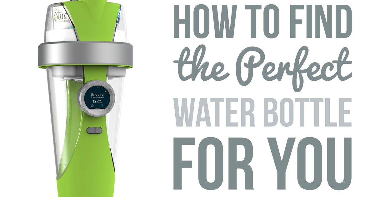 Jak znaleźć idealną butelkę wody dla Ciebie