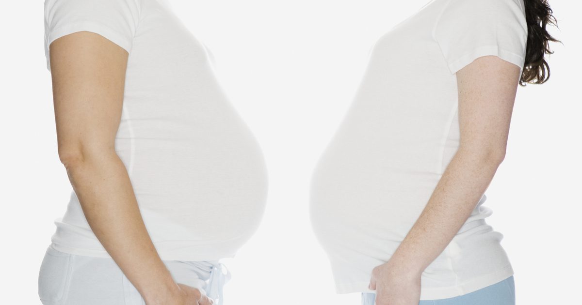9 Monate Schwangerschaftsstadien