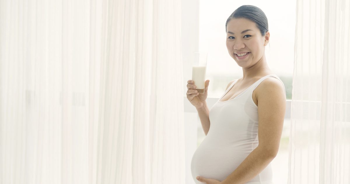 Fördelarna med att dricka mjölk under graviditeten