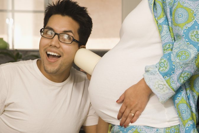 Kan en far påvirke sin ufødte baby?