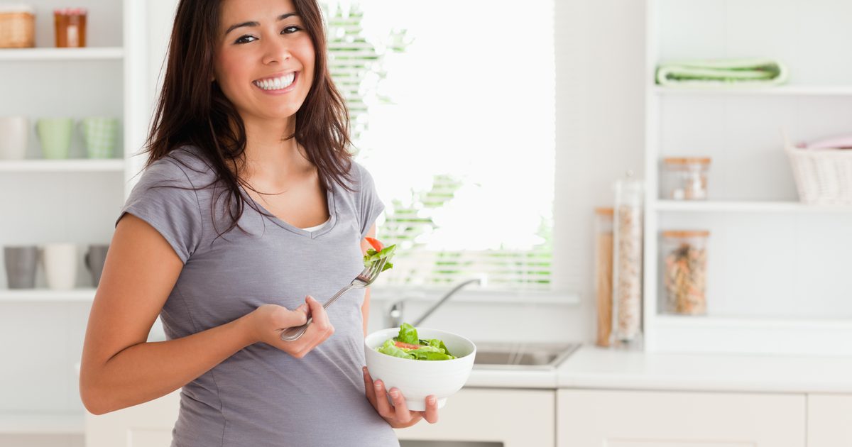 النظام الغذائي الغذائي في الشهر السابع من الحمل