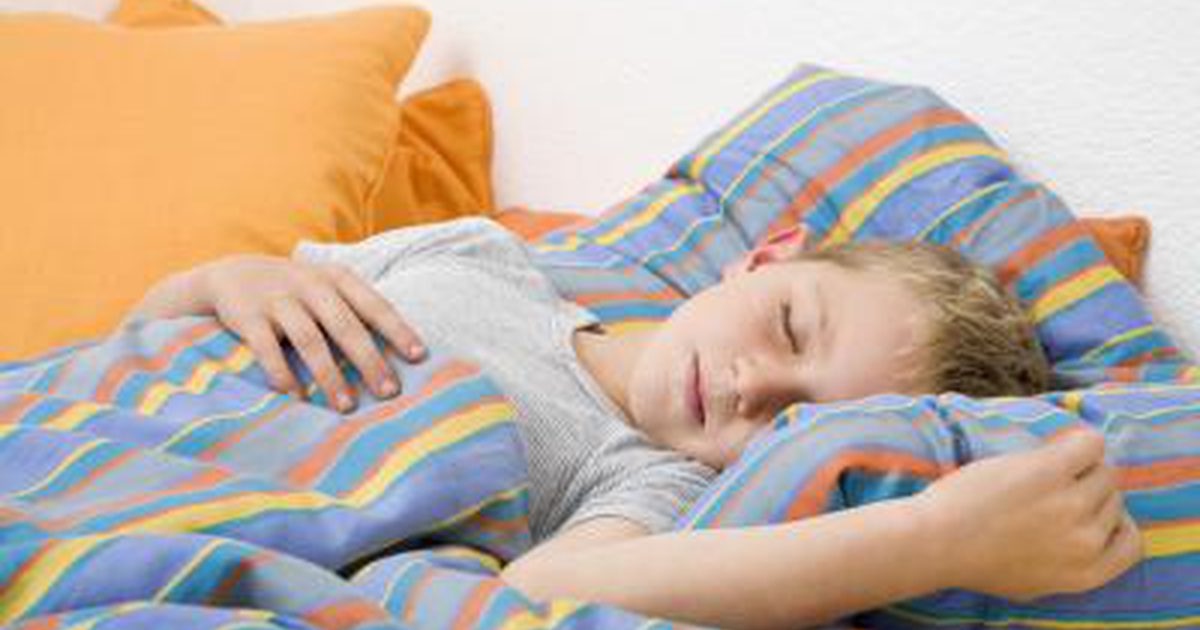 Har børn problemer med at sove, når de ramte en vækstspurt?