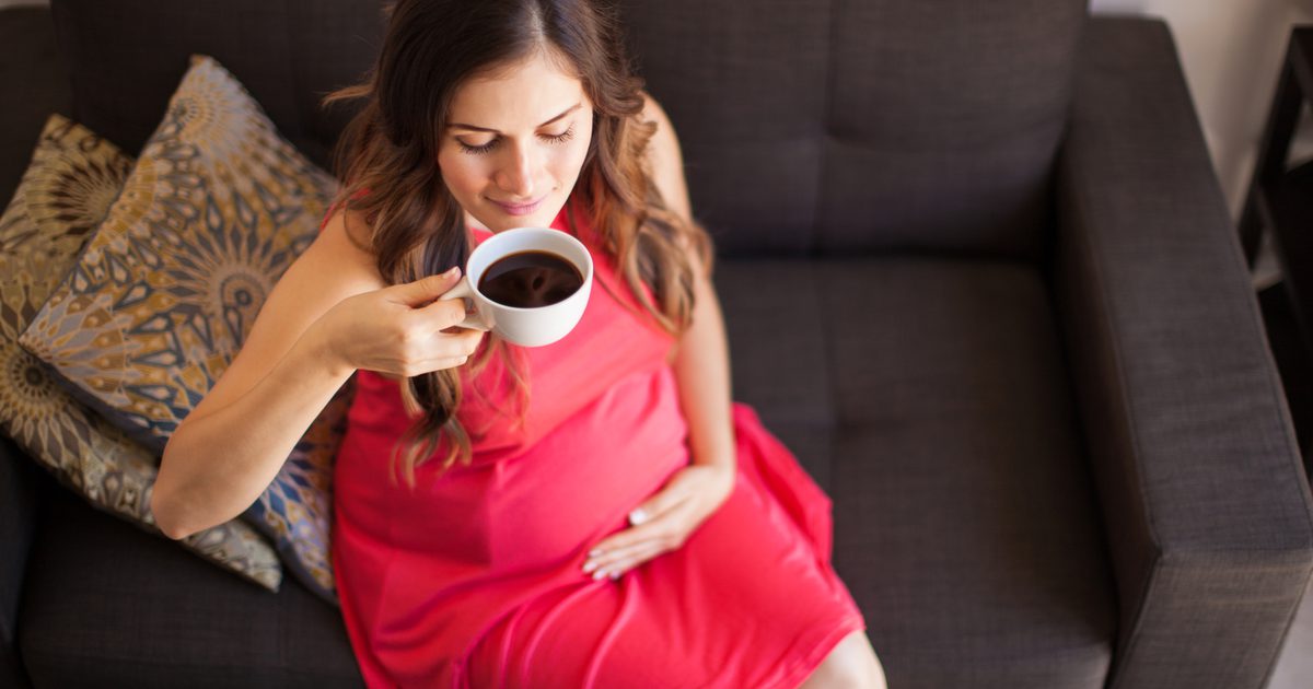Effekten af ​​koffein på en ufødt baby