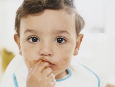Mat för småbarn som har diarré