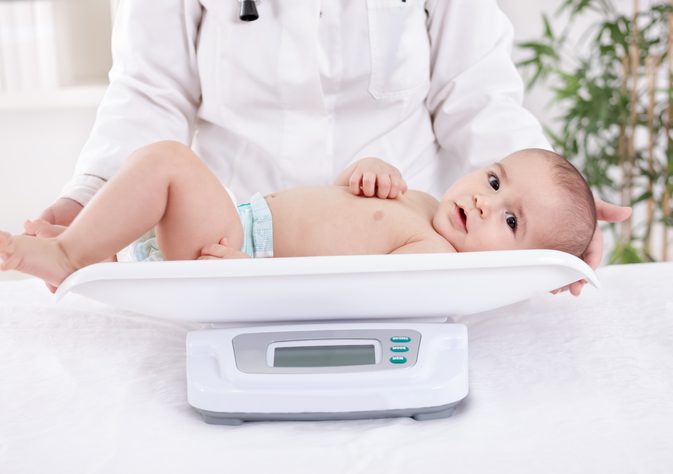 Höjd- och viktprocentiler hos spädbarn och småbarn