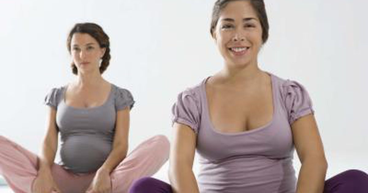 Как делать упражнения в течение последнего месяца беременности