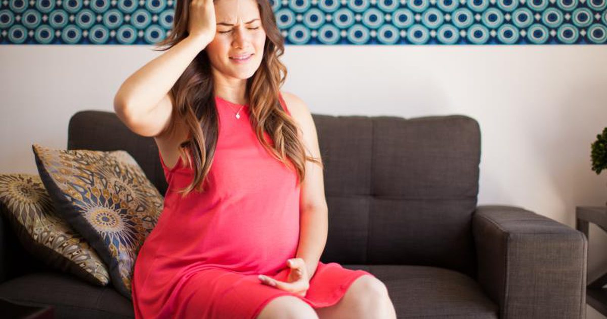 Hur man hanterar huvudvärk vid slutet av graviditeten