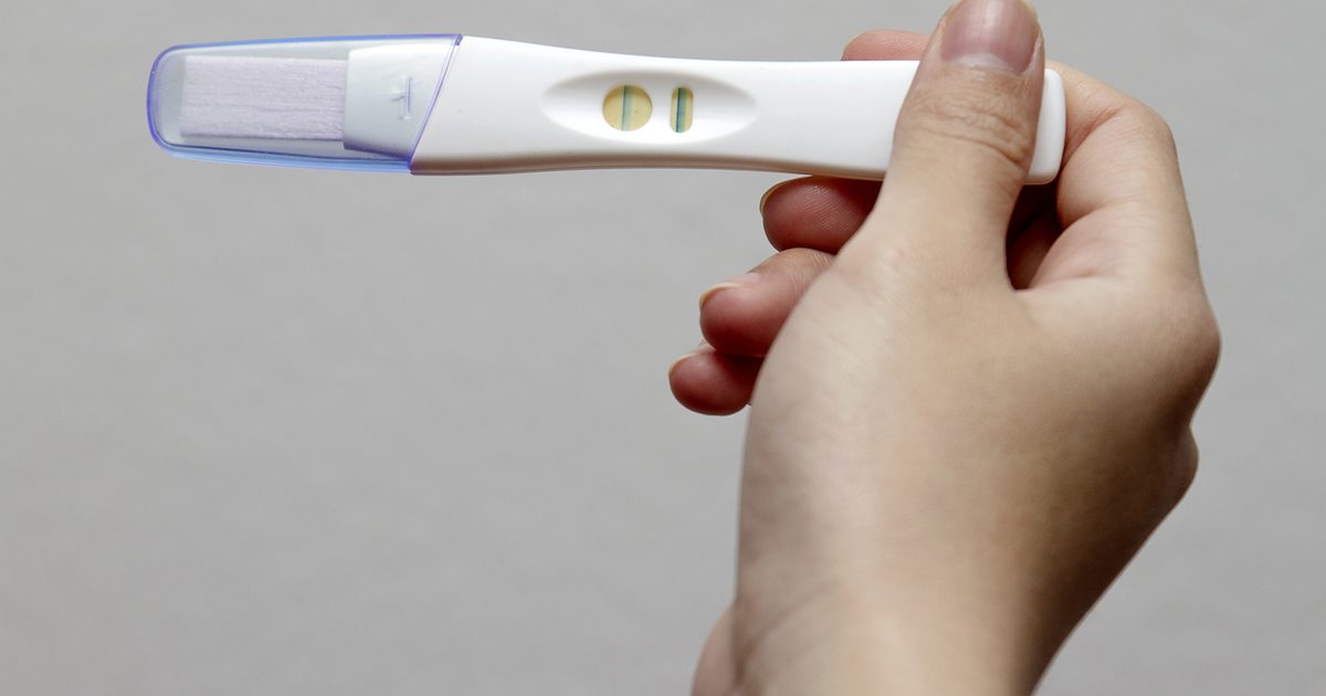 Eine Periode während der Schwangerschaft und einen negativen Test haben