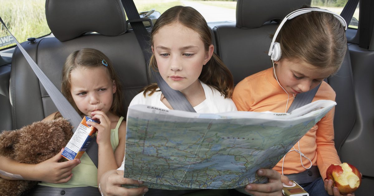 Правила в Охайо за деца, които пътуват на предното място