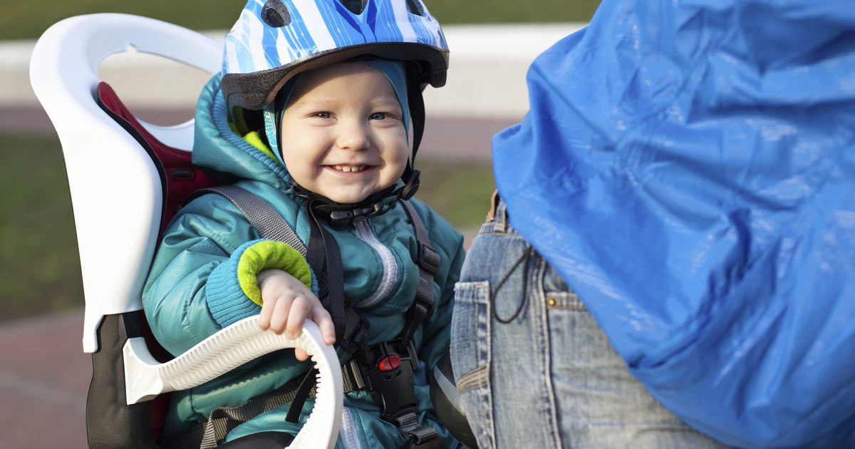 Den säkraste cykelsätet att använda för småbarn