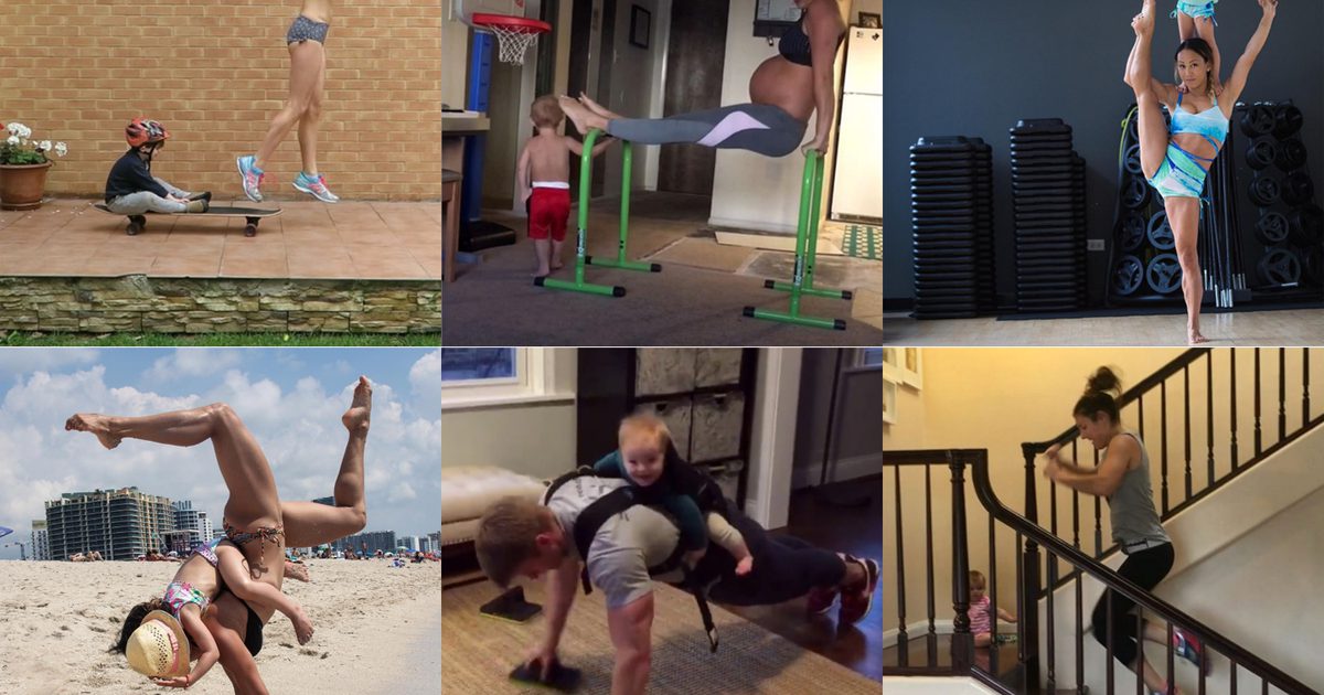 Deze fitnesstrend betekent dat ouders geen excuses meer hebben