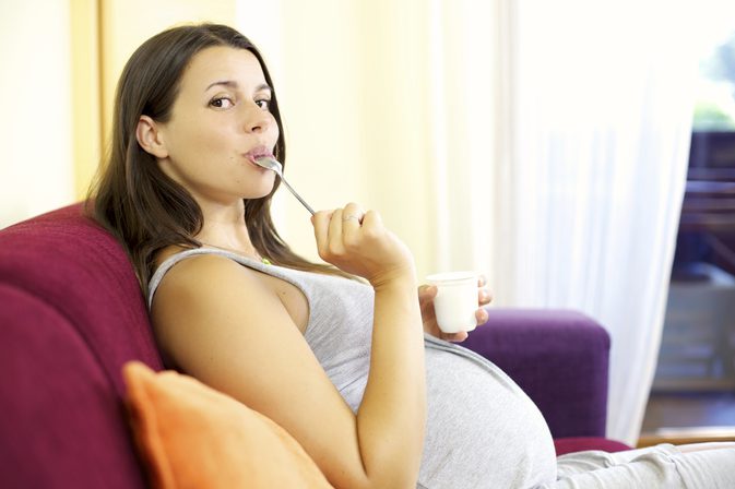 Hvilken diett bør jeg følge i den åttende måneden av graviditet?