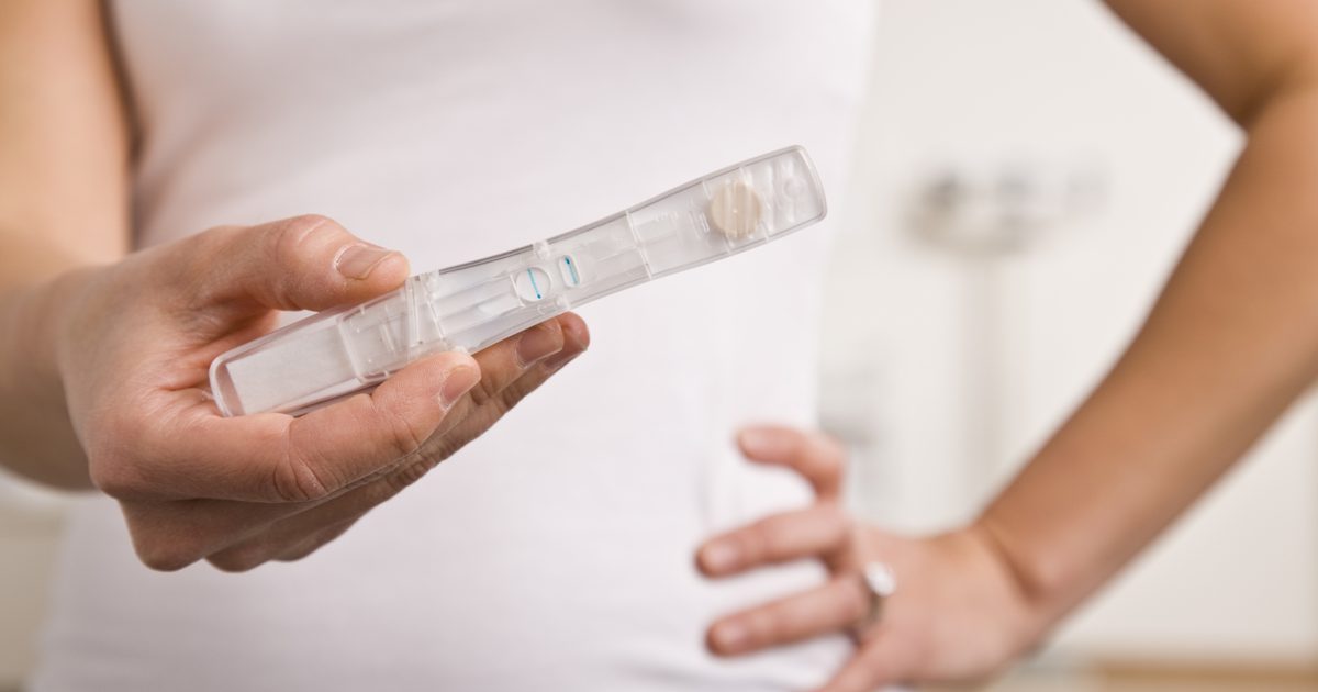 Co to jest linia parowania podczas testu ciążowego?