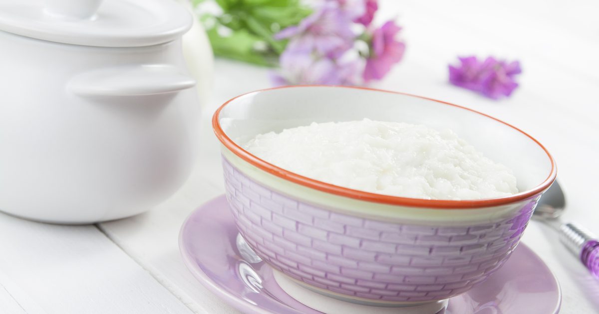 Kiedy niemowlęta mogą mieć płatki ryżu?