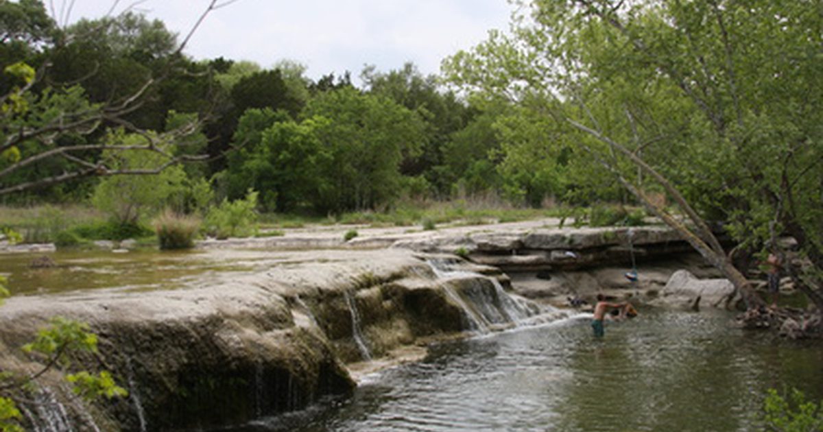 Государственные парки с водопадами в Техасе