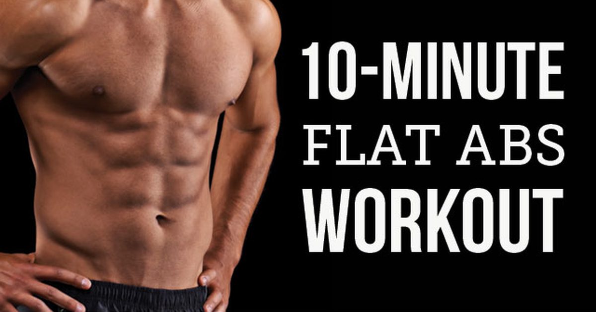 10-minutters træning for Flat Abs