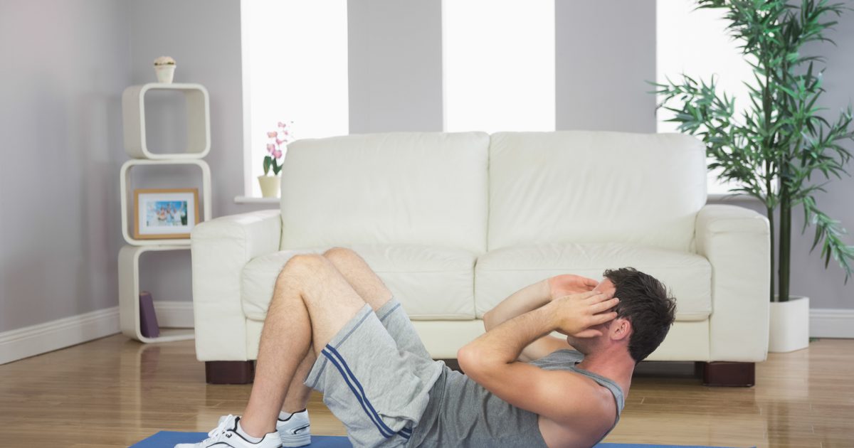 40-minutna, celodnevna vadba za moške na domu
