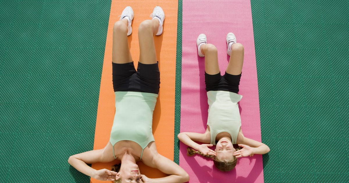 Ab Workout Øvelser til Teen Girls