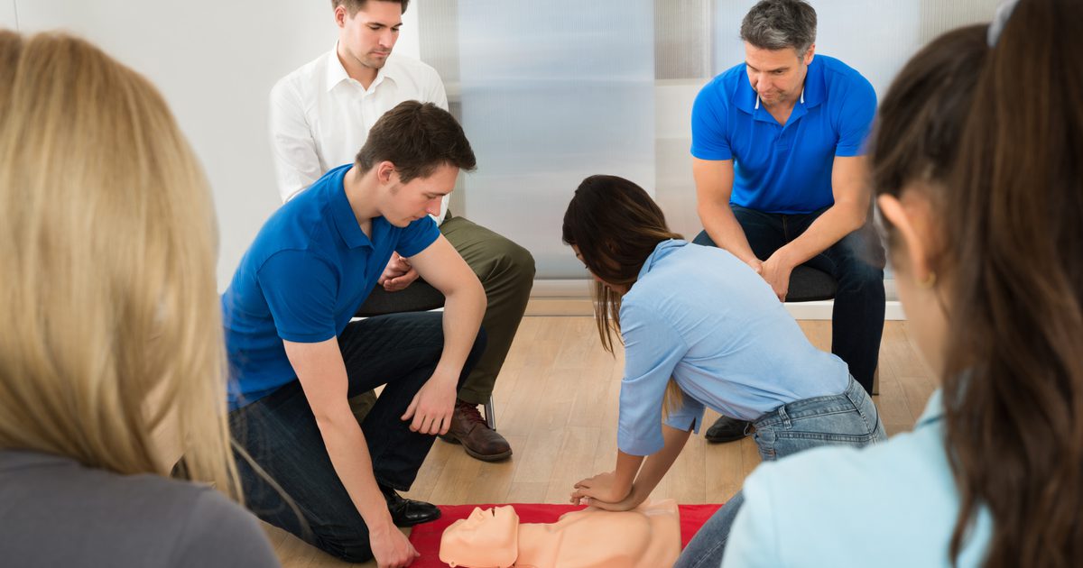 American Heart Association CPR-Training und Tests