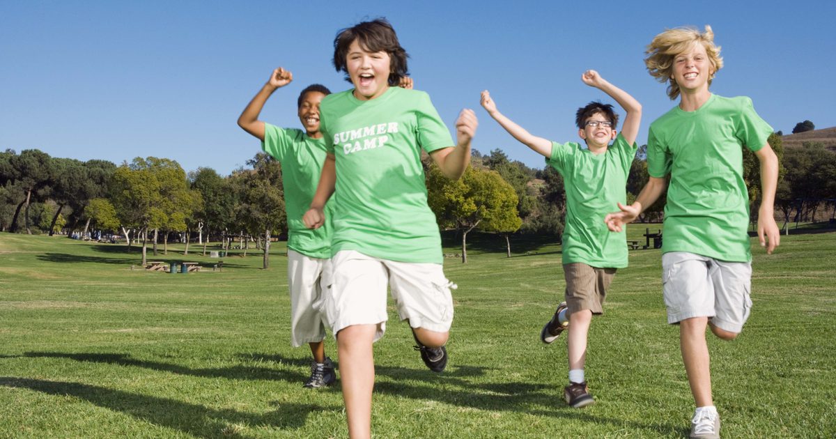 Den genomsnittliga summan av barn som får motion i USA