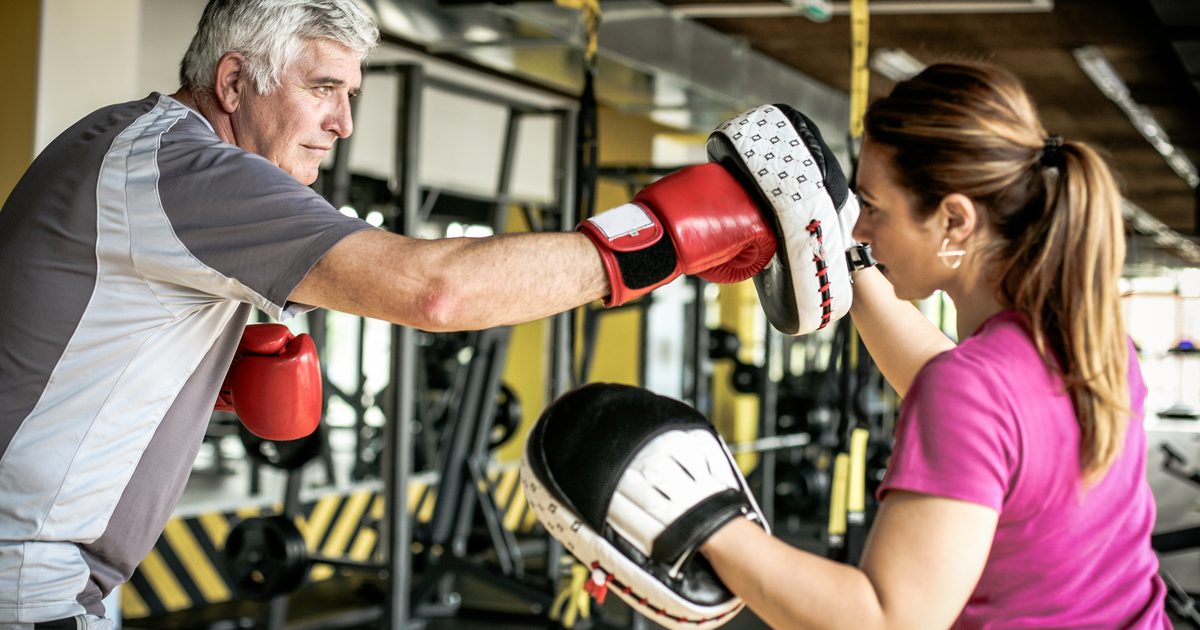 Boxing za ljudi, starejši od 50 let
