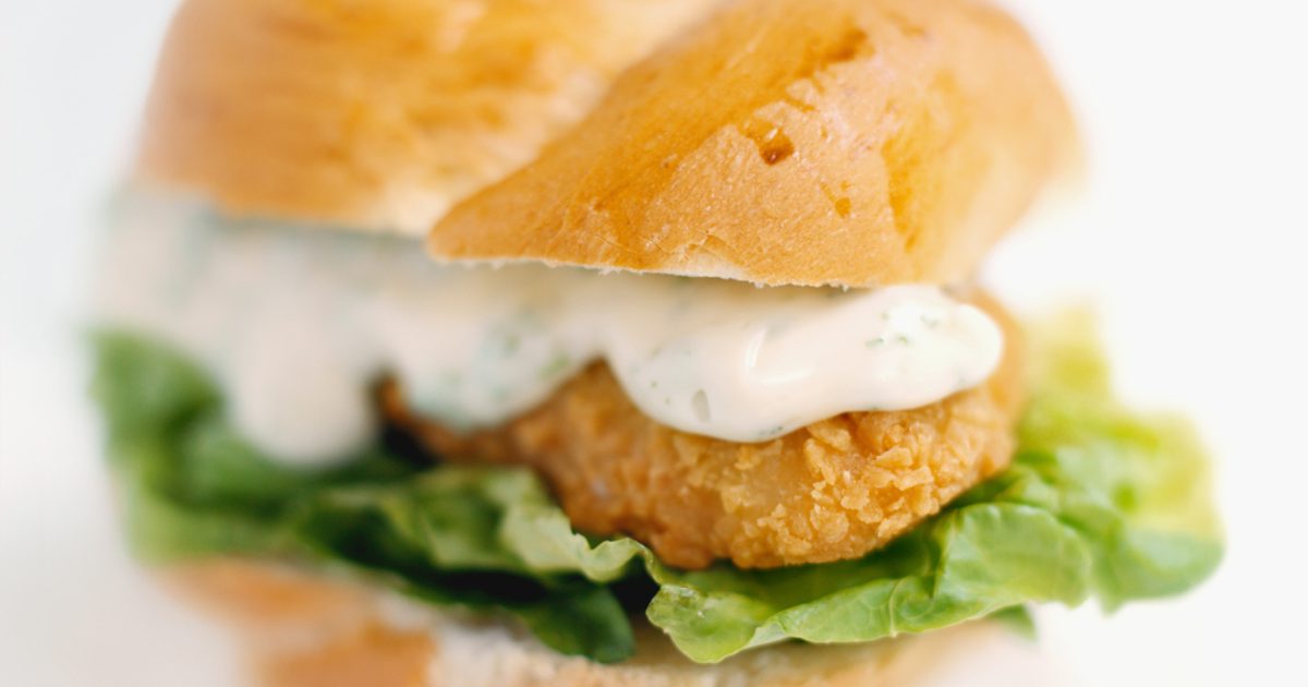 Содержание калорийности рыбного сэндвича McDonald's
