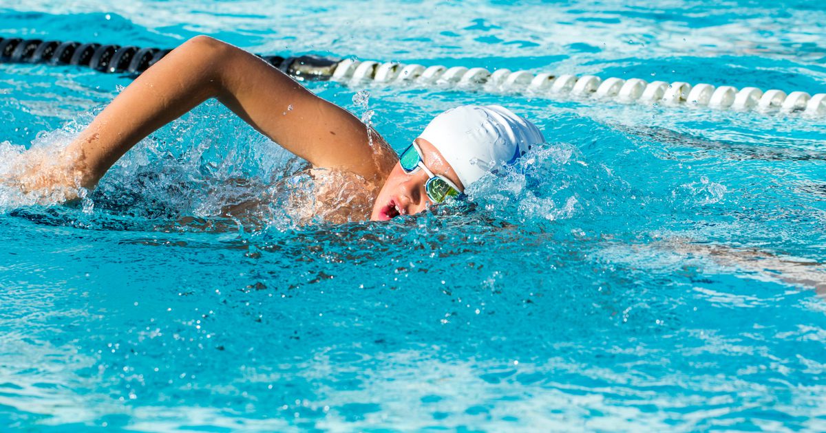 Kalorier Förbrända i Freestyle Swimming