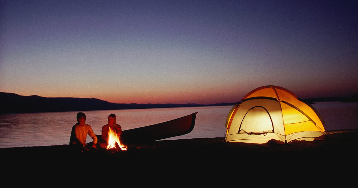 Campingplatser på stranden i Georgien