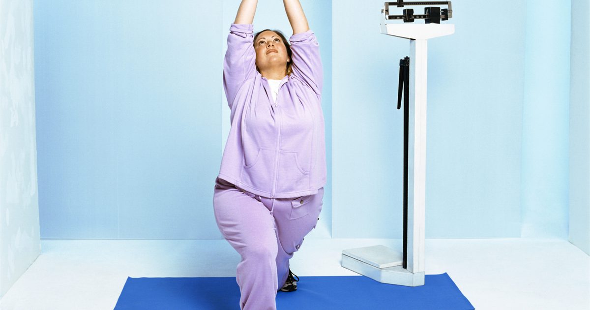Může obézní lidé dělat jógu?