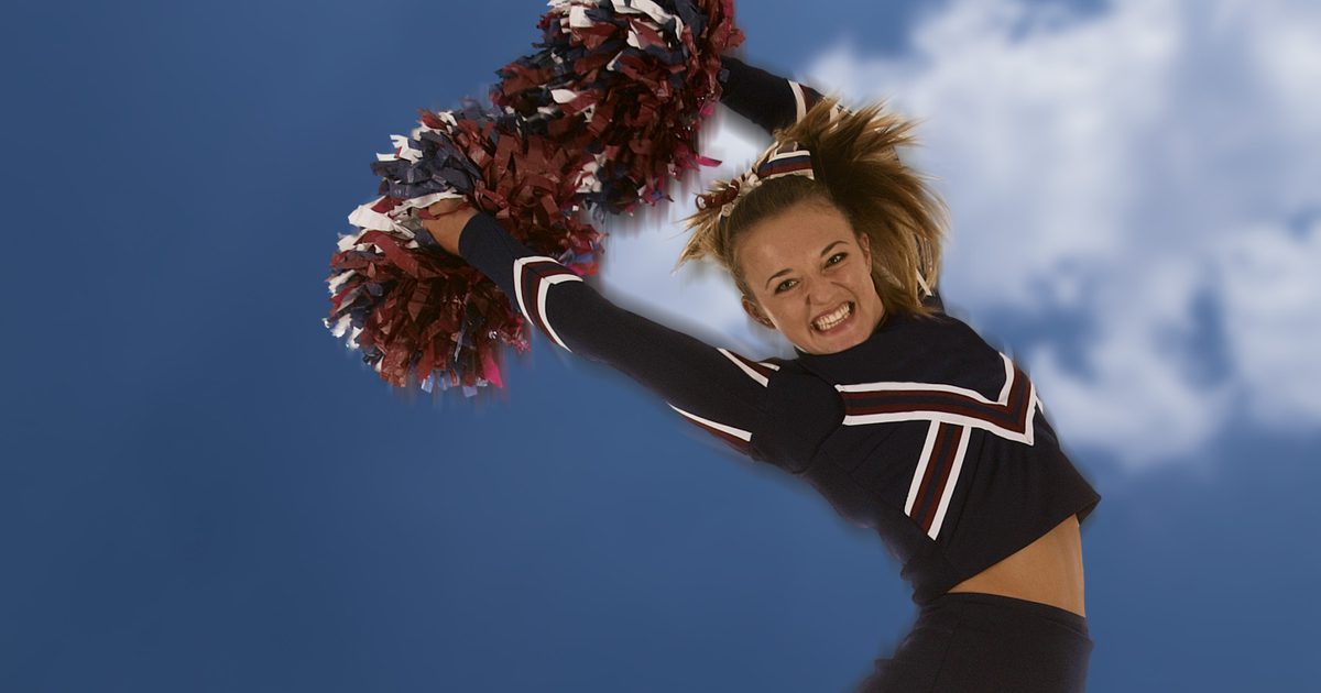 Cheerleading Øvelser for å forbedre fleksibiliteten raskt