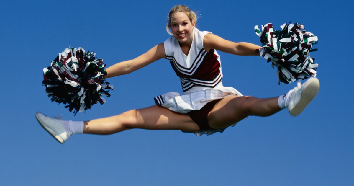 Wettbewerbsfähige Cheerleading-Gefahren