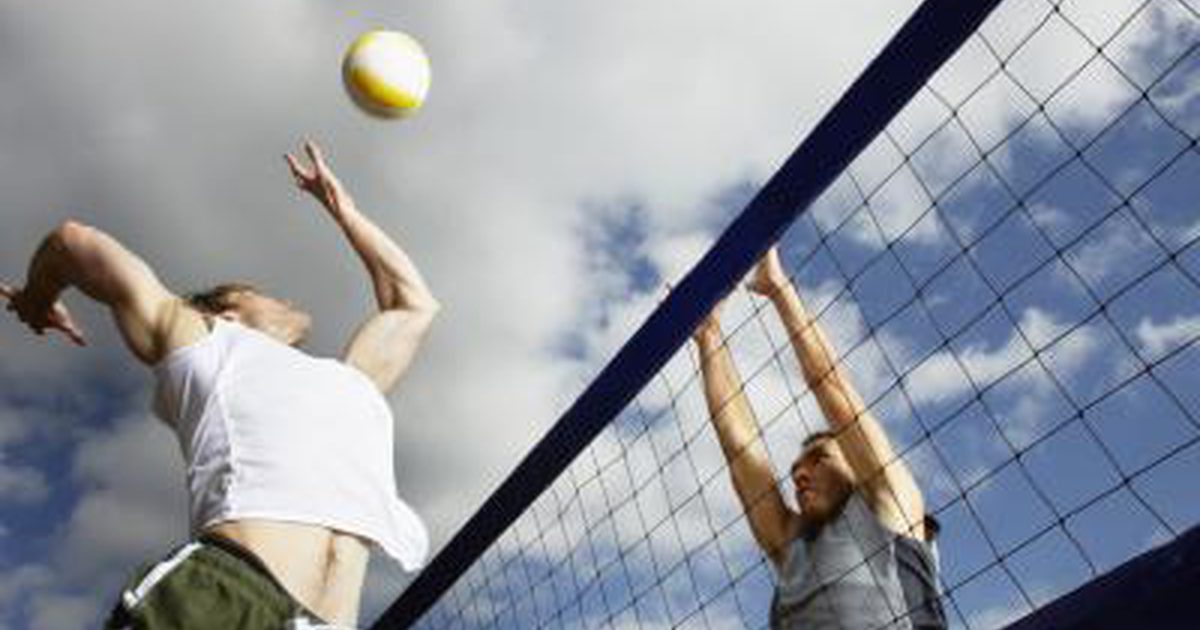 Verschillende soorten volleybal treffers