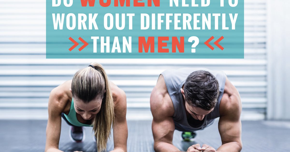 Har kvinder brug for at træne sig anderledes end mænd?