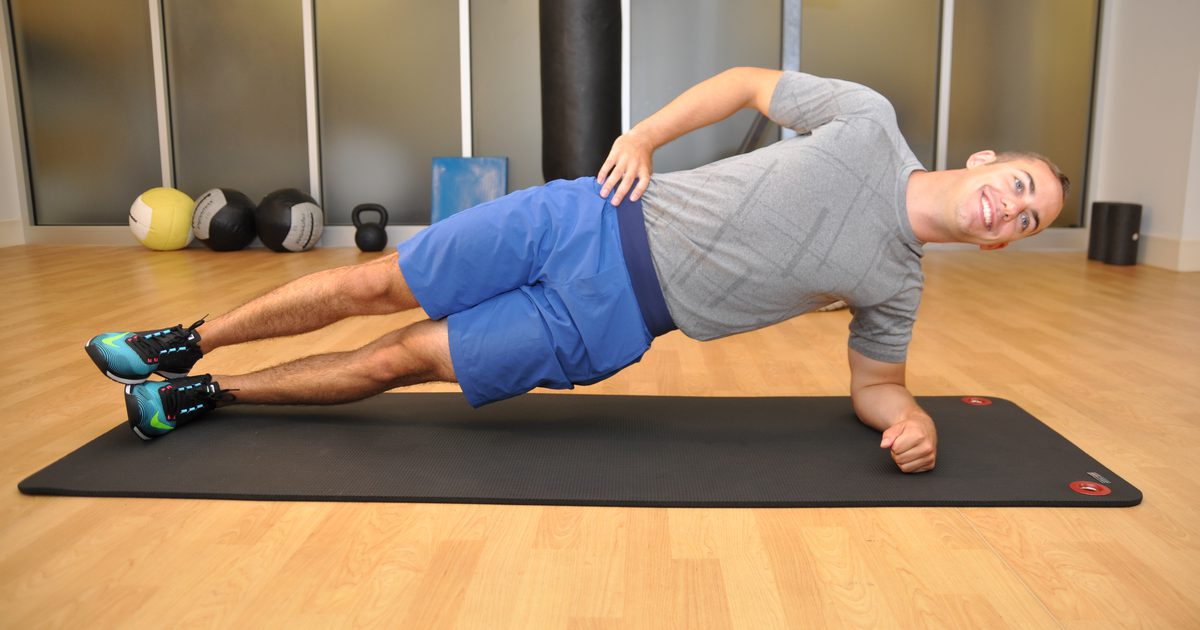 Verbetert de Side Plank-oefening de rug?