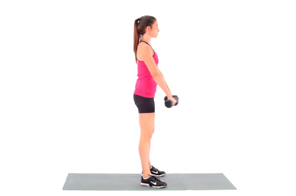The Dos & Don'ts van Standing Dumbbell Front Raises