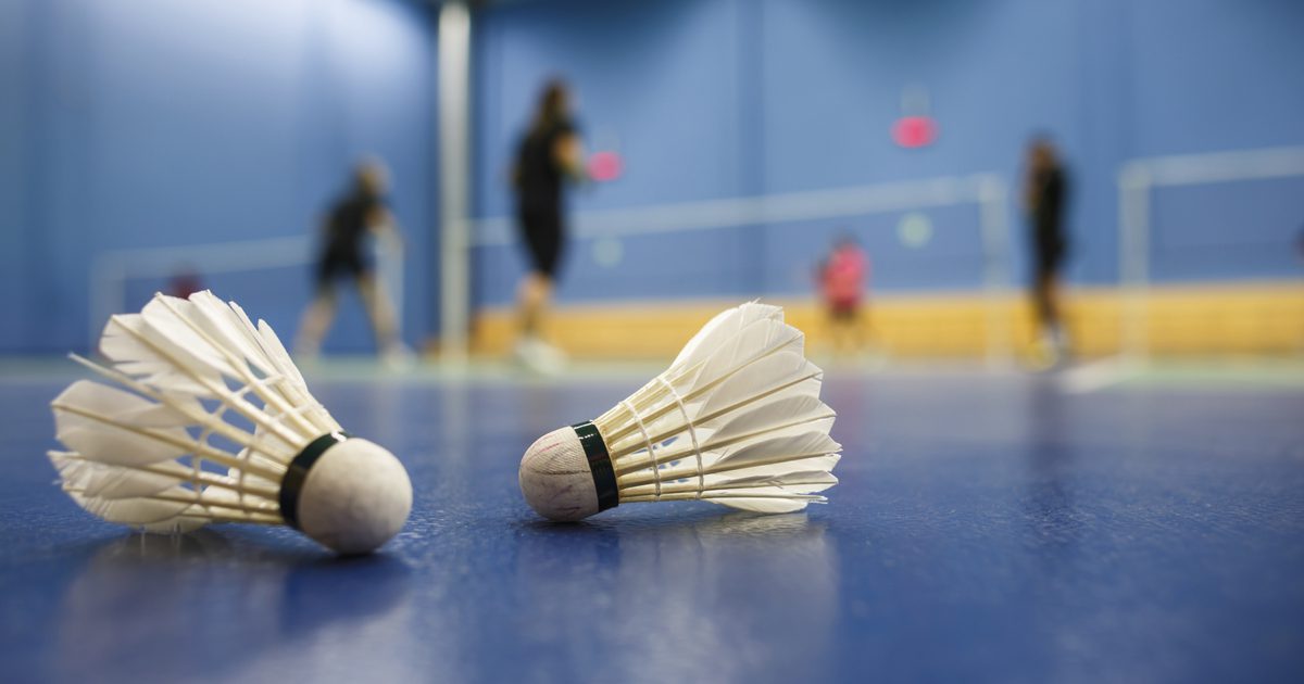 Doppelte Regeln für Badminton