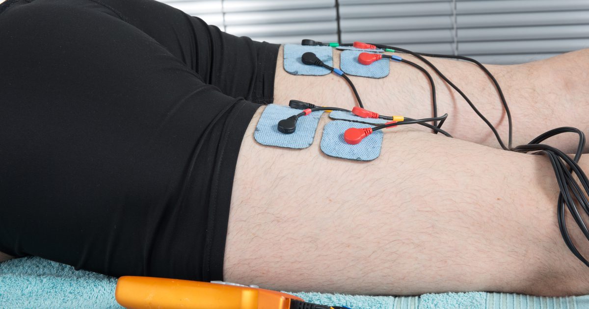 Elektrische Muskelstimulationsgeräte zur Stärkung der Beine