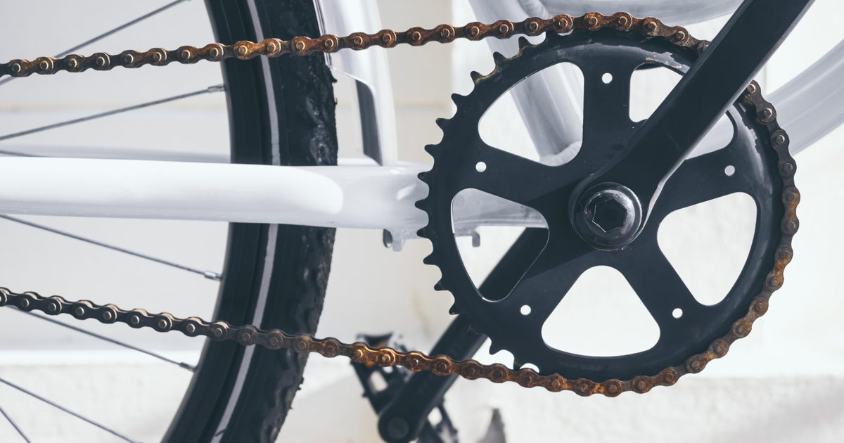 شرح نسب الدراجات إلى العجلة المسننة