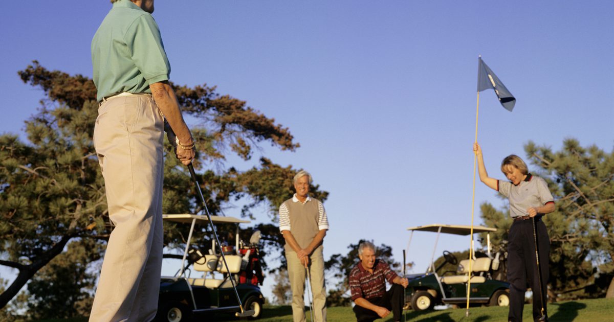 Four-person Scramble Golf Rules